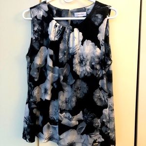 Calvin Klein Floral Print Blouse